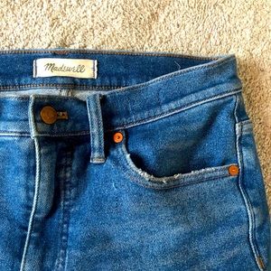 MADEWELL - size 29, mid rise skinny jeans